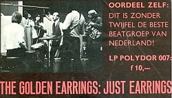 Golden Earrings Just Ear-rings album promo ad